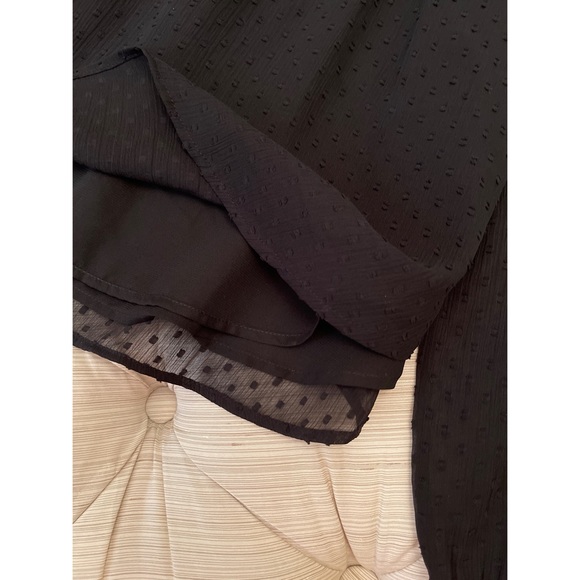 New Loft Sheer Long Sleeve Blouse - Picture 4 of 9